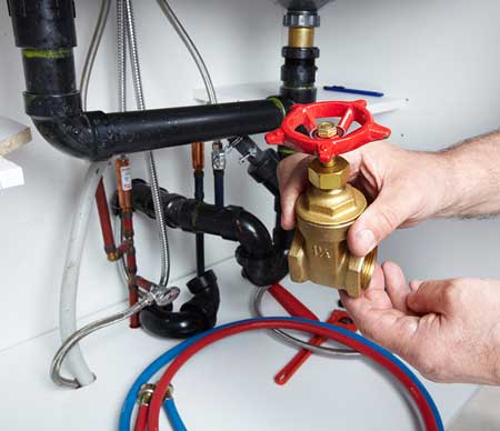 Under sink supply valve Under sink supply valve